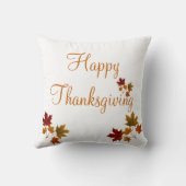 幸せな感謝祭 クッション (裏面)