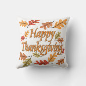 幸せな感謝祭 クッション (裏面)