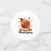 幸せな感謝祭 コンフェッティ (スモール正面)