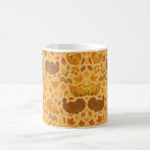 幸せな感謝祭 コーヒーマグカップ (中央)