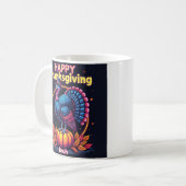幸せな感謝祭 コーヒーマグカップ (正面左)
