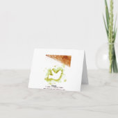 幸せな感謝祭 シーズンカード (裏面)