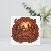 幸せな感謝祭 シーズンカード (スタンド正面)