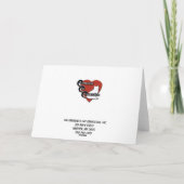 幸せな感謝祭 シーズンカード (裏面)