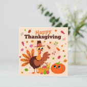 幸せな感謝祭 シーズンカード (スタンド正面)