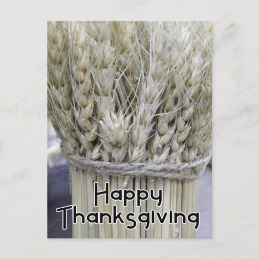 幸せな感謝祭 シーズンポストカード (正面)