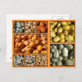 幸せな感謝祭 シーズンポストカード (正面/裏面)