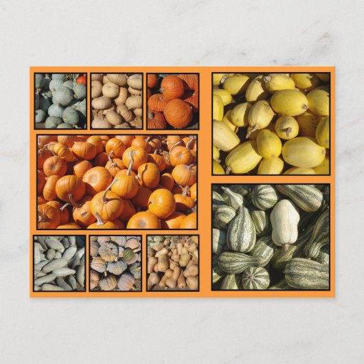 幸せな感謝祭 シーズンポストカード (正面)