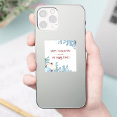 幸せな感謝祭 シール (スマートフォン)