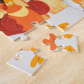 幸せな感謝祭 ジグソーパズル (側面)