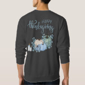 幸せな感謝祭 | スウェットシャツ (裏面)