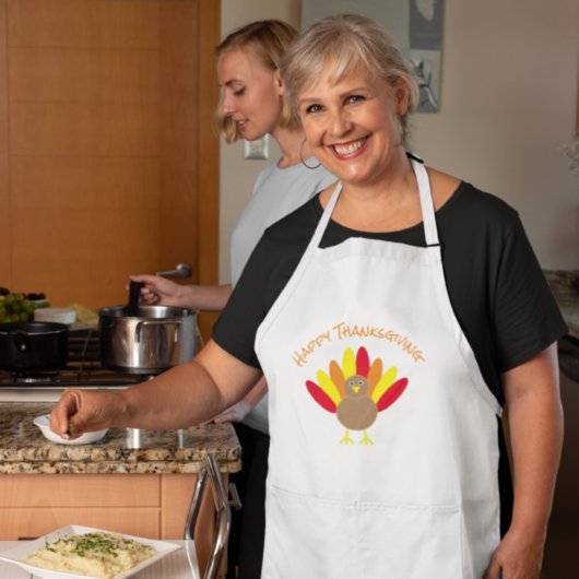 幸せな感謝祭 スタンダードエプロン