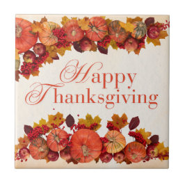 幸せな感謝祭 タイル