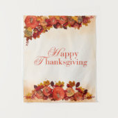 幸せな感謝祭 タペストリー (正面)