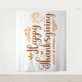 幸せな感謝祭 タペストリー (正面)