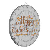 幸せな感謝祭 ダーツボード (正面左)