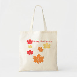 幸せな感謝祭 トートバッグ