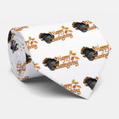 幸せな感謝祭 ネクタイ (ロール)