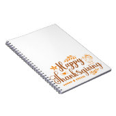 幸せな感謝祭 ノートブック (右側)