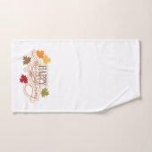 幸せな感謝祭 バスタオルセット (ハンドタオル)