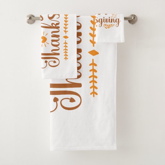 幸せな感謝祭 バスタオルセット (インサイチュ)