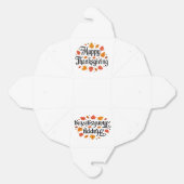 幸せな感謝祭 フェイバーボックス (見開き)