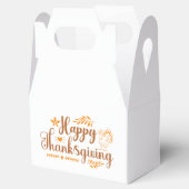 幸せな感謝祭 フェイバーボックス (オープン)