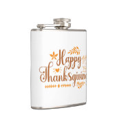 幸せな感謝祭 フラスク (右)