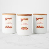 幸せな感謝祭 フードラベル (ボトル)