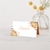 幸せな感謝祭 プレイスカード (裏面)