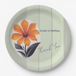 幸せな感謝祭 ペーパープレート