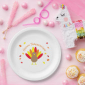 幸せな感謝祭 ペーパープレート (パーティー)