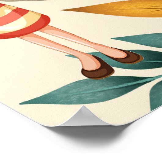 幸せな感謝祭 ポスター (角)