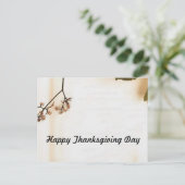 幸せな感謝祭 ポストカード (スタンド正面)