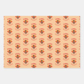 幸せな感謝祭 ラッピングペーパーシート (正面2)