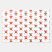 幸せな感謝祭 ラッピングペーパーシート (正面)