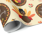 幸せな感謝祭 ラッピングペーパー (ロールコーナー)