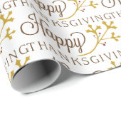 幸せな感謝祭 ラッピングペーパー (ロールコーナー)