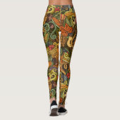 幸せな感謝祭 レギンス (裏面)