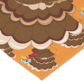 幸せな感謝祭 ロングテーブルランナー (コーナー)