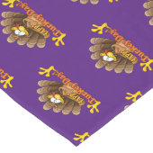 幸せな感謝祭 ロングテーブルランナー (コーナー)