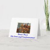 幸せな感謝祭-感謝祭カード シーズンカード (裏面)