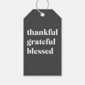 幸せな感謝祭 |感謝賛美 ギフトタグ (正面)