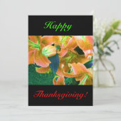 幸せな感謝祭 招待状 (スタンド正面)