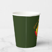 幸せな感謝祭 紙コップ (右)