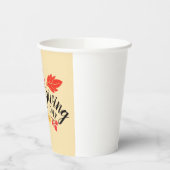 幸せな感謝祭 紙コップ (左)