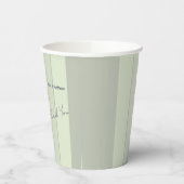 幸せな感謝祭 紙コップ (左)