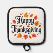 幸せな感謝祭 鍋敷き (正面)