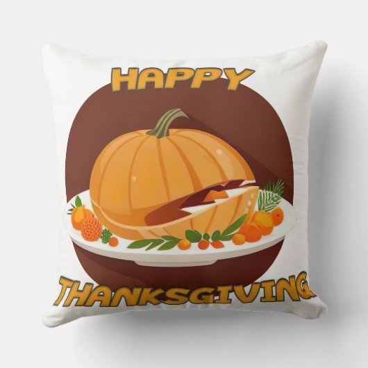 幸せな感謝 クッション (裏面)