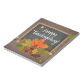 幸せな感謝 ノートパッド (回転)